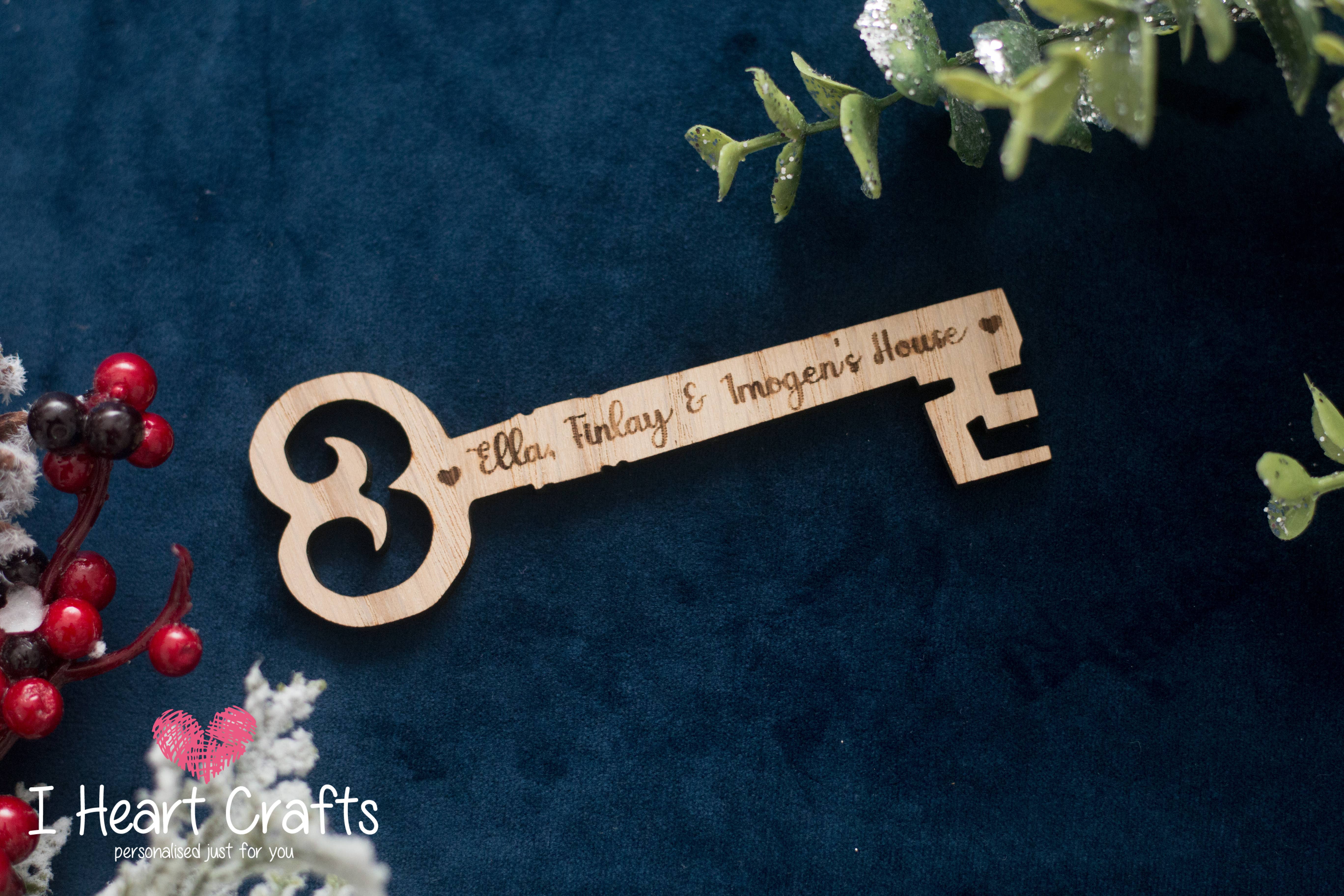 Santa's Magic Key - Personalised craft product